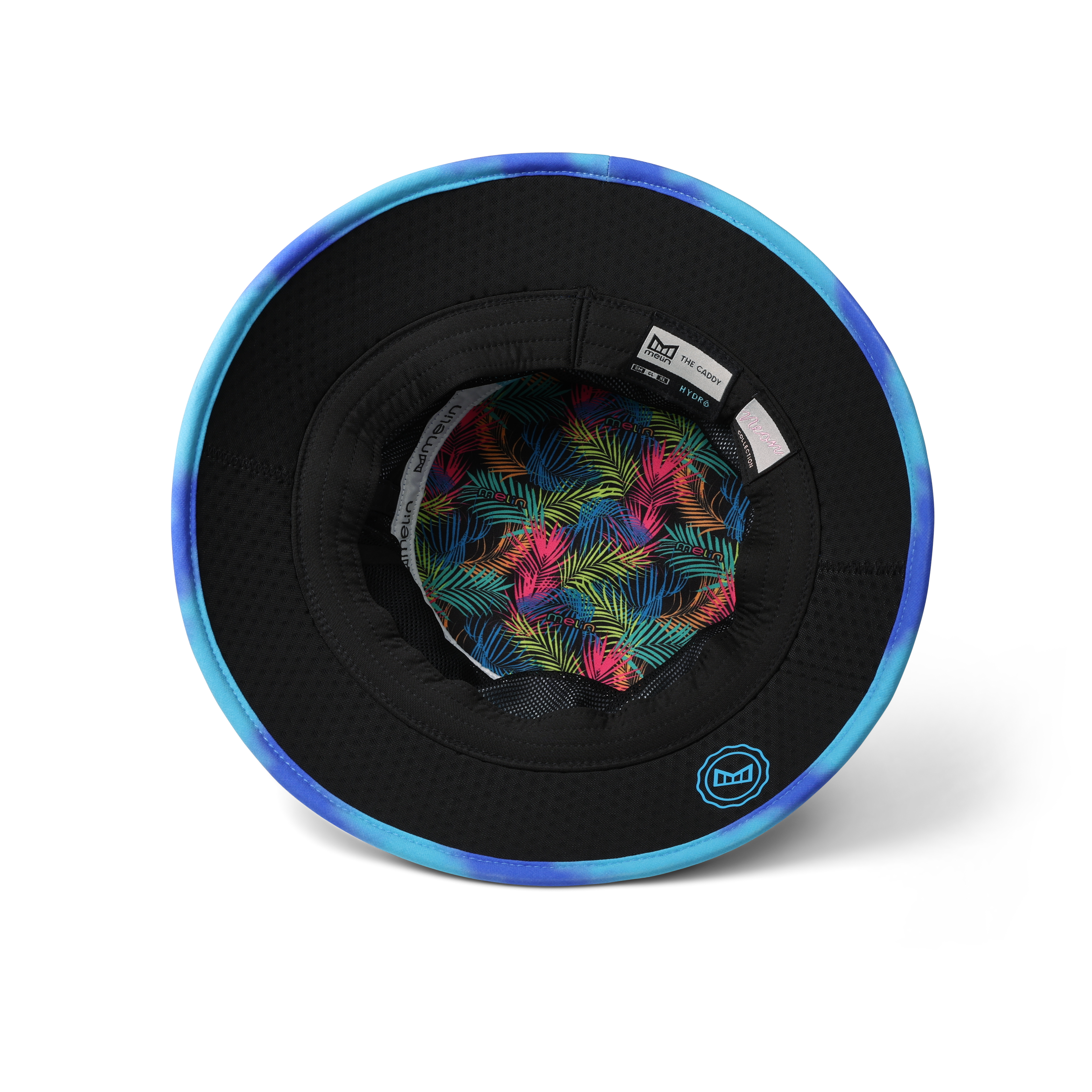 Caddy Neon Tie Dye Hydro - Electric Blue